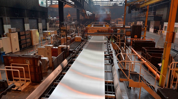 Una fábrica de aluminio en Biesheim (Francia)