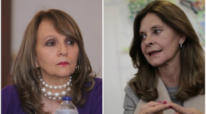 Ángela María Robledo y Martha Lucía Ramírez, candidatas a la Vicepresidencia