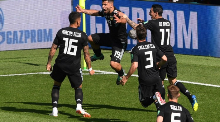 Sergio Agüero, jugador de Argentina