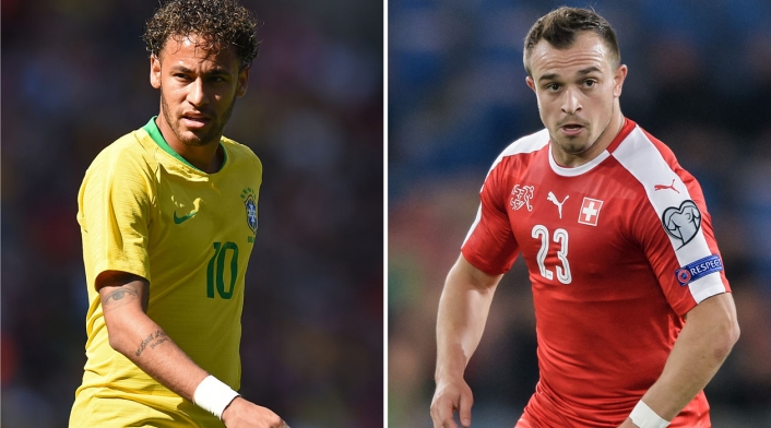 Neymar y Xherdan Shaqiri son las figuras de sus selecciones Neymar y Xherdan Shaqiri son las figuras de sus selecciones