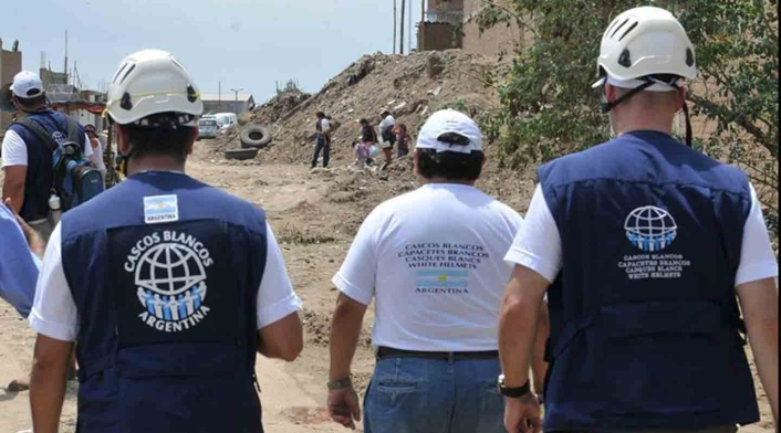 Los Cascos Blancos Argentinos que llegan a Colombia