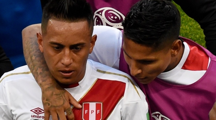 Christian Cueva y Paolo Guerrero