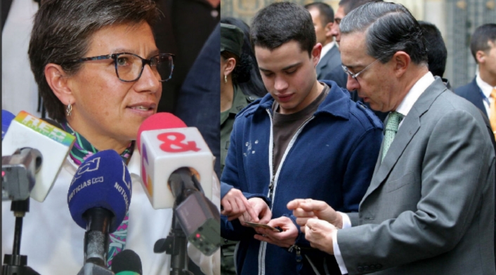 Claudia López, una permanente crítica de Álvaro Uribe