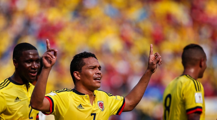Carlos Bacca, delantero de la Selección Colombia Carlos Bacca, delantero de la Selección Colombia