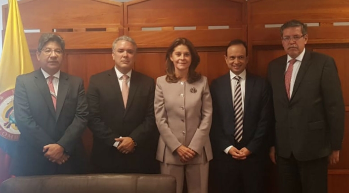 Iván Duque se reunió con Corte Constitucional