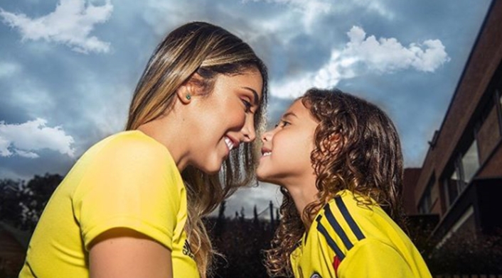 Daniela Ospina y Salomé, hija de James Rodríguez