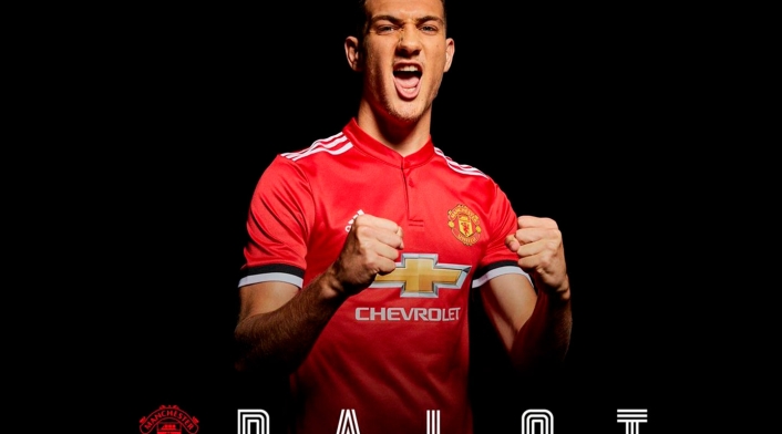 Diogo Dalot, jugador de Manchester United