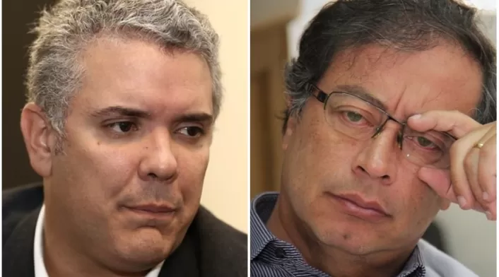 Duque y Petro