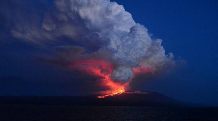 Nacimiento de Volcán en Madagascar