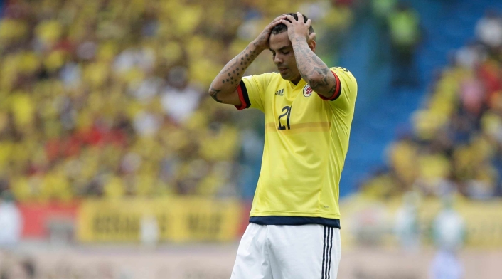 Edwin Cardona, volante del Boca que quedó fuera del Mundial Rusia 2018