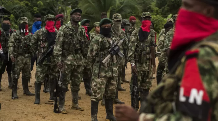 Miembros del ELNLa zona se ha visto afectada por varios ataques del ELN La zona se ha visto afectada por varios ataques del ELN