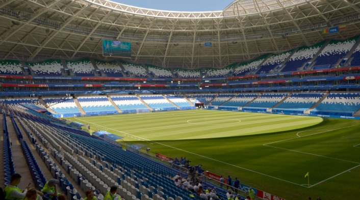 El Samara Arena, estadio de Colombia Vs Senegal en Rusia 2018