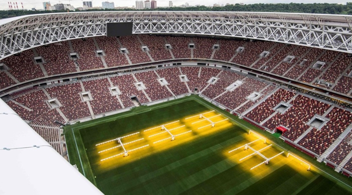 El estadio Luzhniki, de Moscú, recibirá el partido inaugural del Mundial