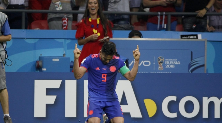Radamel Falcao agradece a Dios por su tanto en Rusia 2018