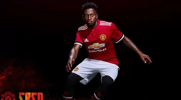 Fred, imagen tomada de Twitter@ManUtd