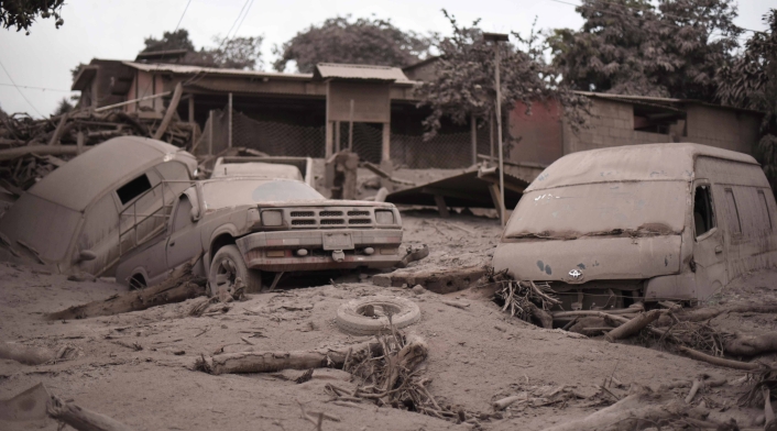 Guatemala, luego de la erupción del volcán Guatemala, luego de la erupción del volcán