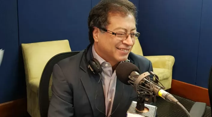 El candidato presidencial Gustavo Petro Urrego El candidato presidencial Gustavo Petro Urrego