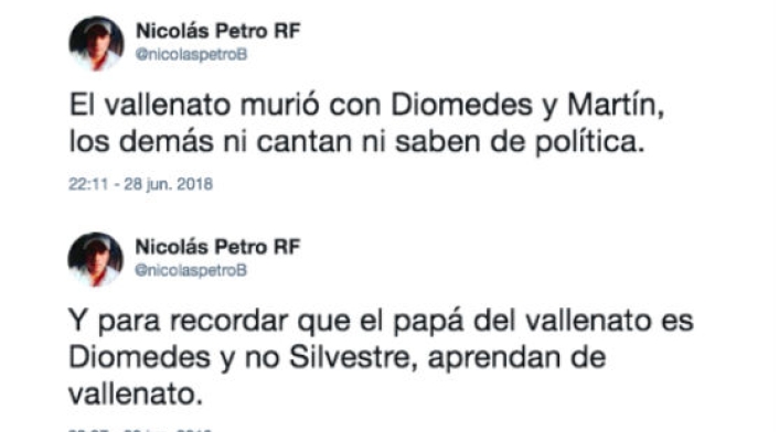 Nicolás Petro se refirió así contra Silvestre Dangod