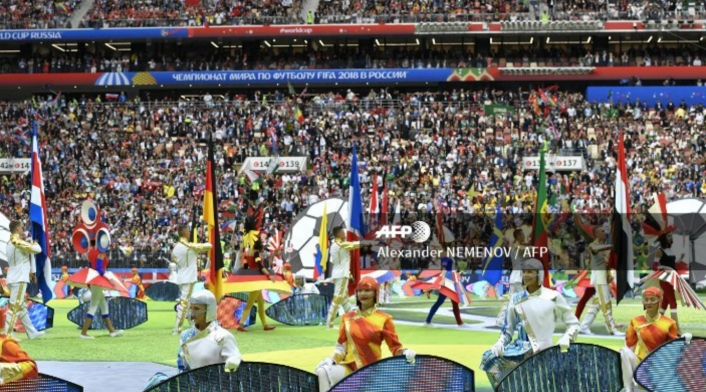 Así fue la inauguración del Mundial de fútbol Rusia 2018