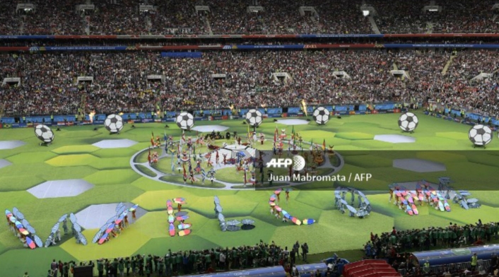 Así fue la inauguración del Mundial de fútbol Rusia 2018