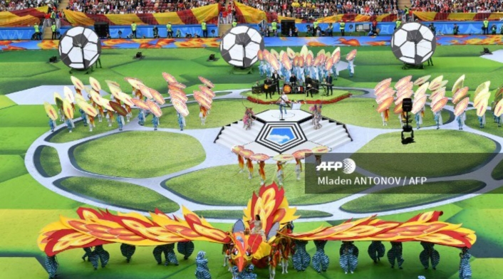 Así fue la inauguración del Mundial de fútbol Rusia 2018.