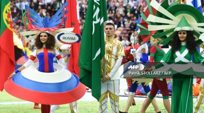 Así fue la inauguración del Mundial de fútbol Rusia 2018
