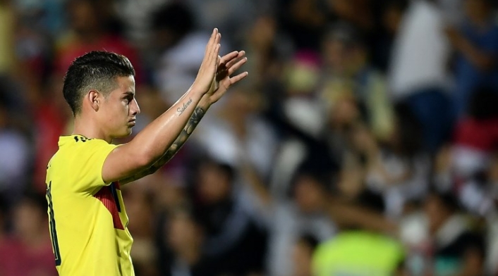 James Rodríguez, futbolista de la Selección Colombia