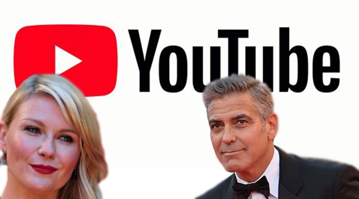 Kirsten Dunst y George Clooney