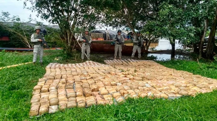 Armada Nacional incauta marihuana