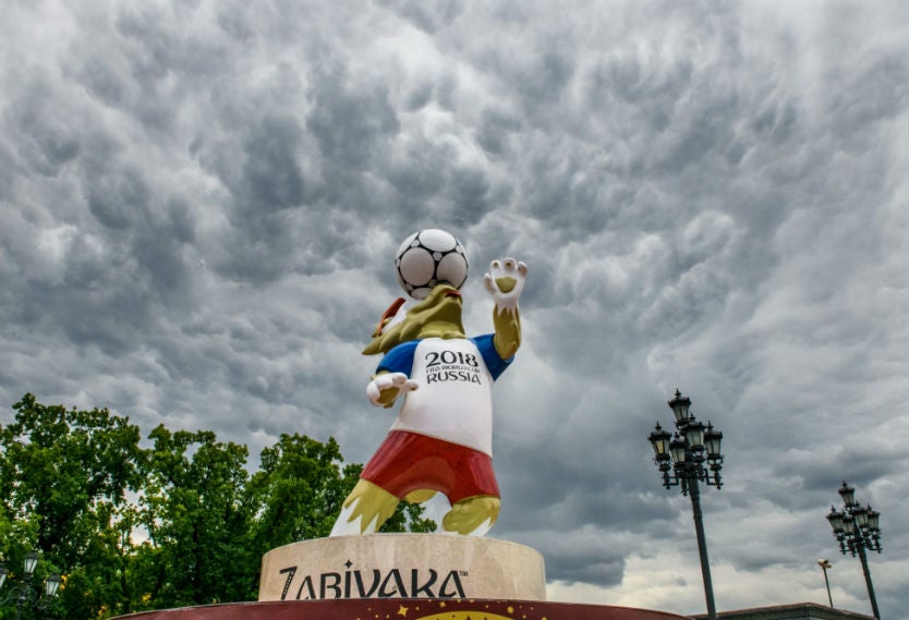 Zavibaka, mascota del Mundial