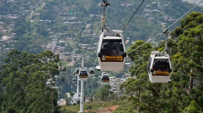 El Metrocable de Medellín tiene la suspensión este sábado El Metrocable de Medellín tiene la suspensión este sábado
