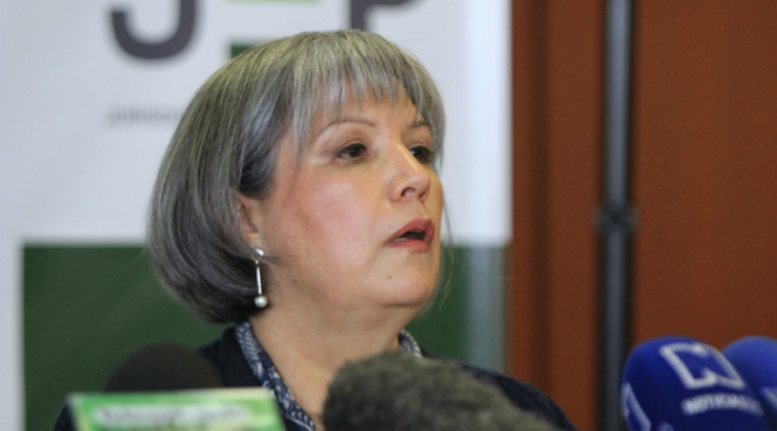 La presidenta JEP, Patricia Linares.