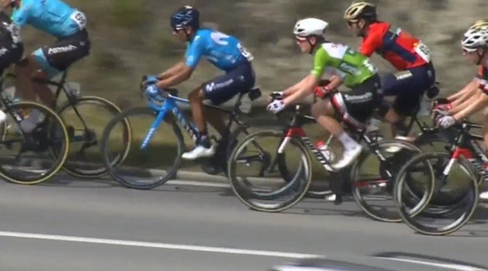 Nairo Quintana en la Vuelta a Suiza Nairo Quintana en la Vuelta a Suiza
