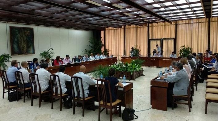 Así se veían las negociaciones entre el Gobierno y el ELN en La Habana (Cuba).