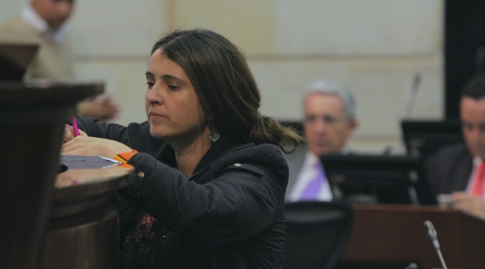 La senadora Paloma Valencia levantó polémica desde el pasado 20 de junio.