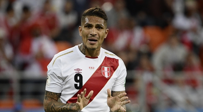 Paolo Guerrero, delantero estrella de Perú