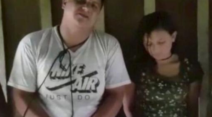 La pareja ecuatoriana secuestrada por alias Guacho La pareja ecuatoriana secuestrada por alias Guacho
