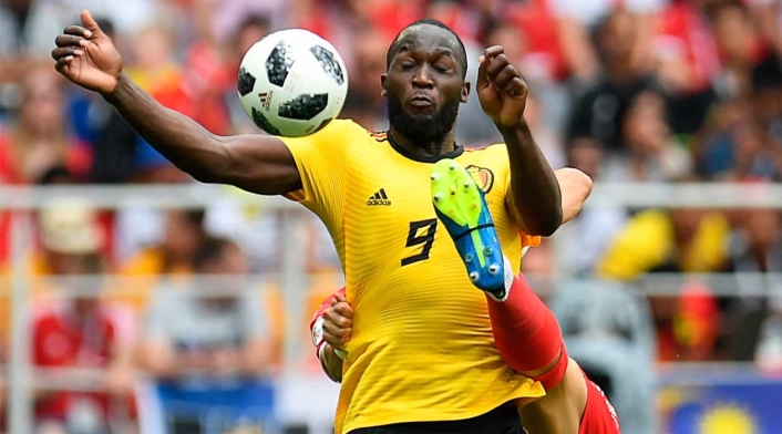Delantero belga Romelu Lukaku