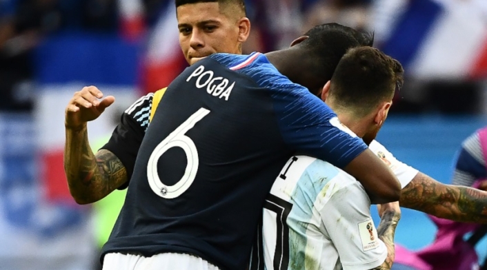 Pogba y Messi