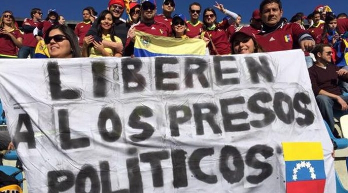 Presos políticos Venezuela.