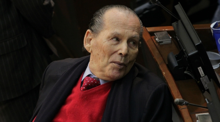 Roberto Gerlein en sus últimas apariciones en el Senado Roberto Gerlein en sus últimas apariciones en el Senado