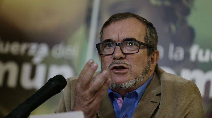 Rodrigo Londoño, es el jefe del partido de las Farc