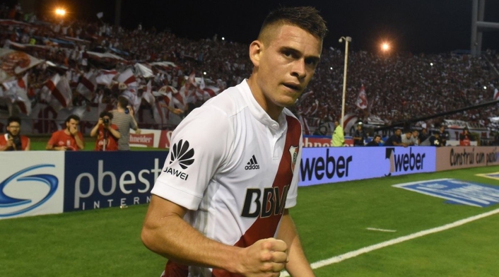 Rafael Santos Borré, jugador de River Plate