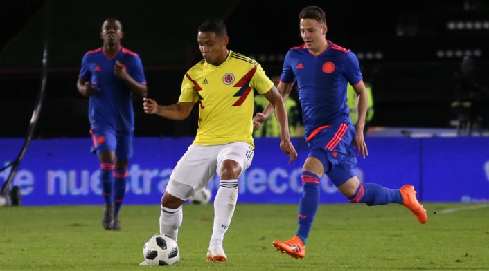 Selección Colombia en Bogotá