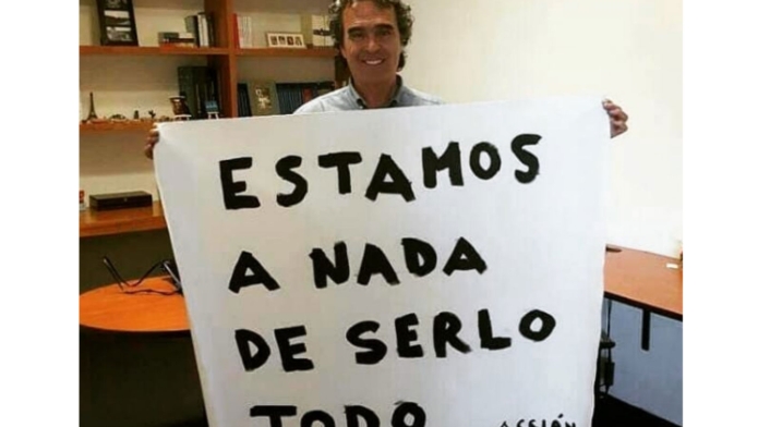 El excandidato presidencial Sergio Fajardo