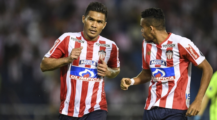 Teófilo Gutiérrez y el 'Guajiro' Díaz