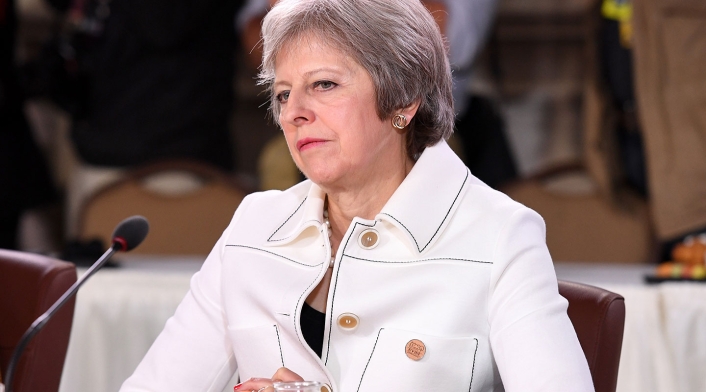 Theresa May, primera ministra británica