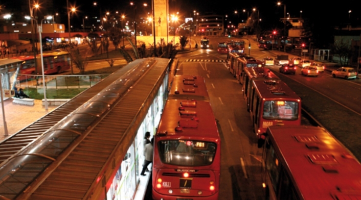 Transmilenio. Imagen de referencia.