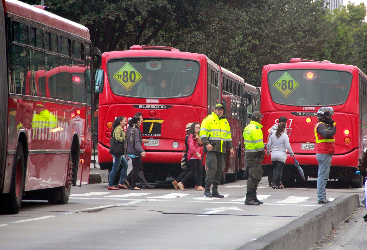 Transmilenio por la Caracas