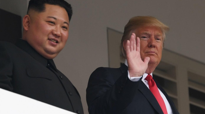 Trump y Kim Jong Un